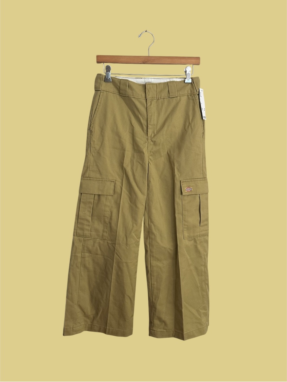 NWT Dickies Twill Cropped High-Rise Cargo Pants from Urban Outfitters
